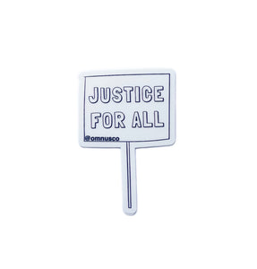 justice 4 all sticker